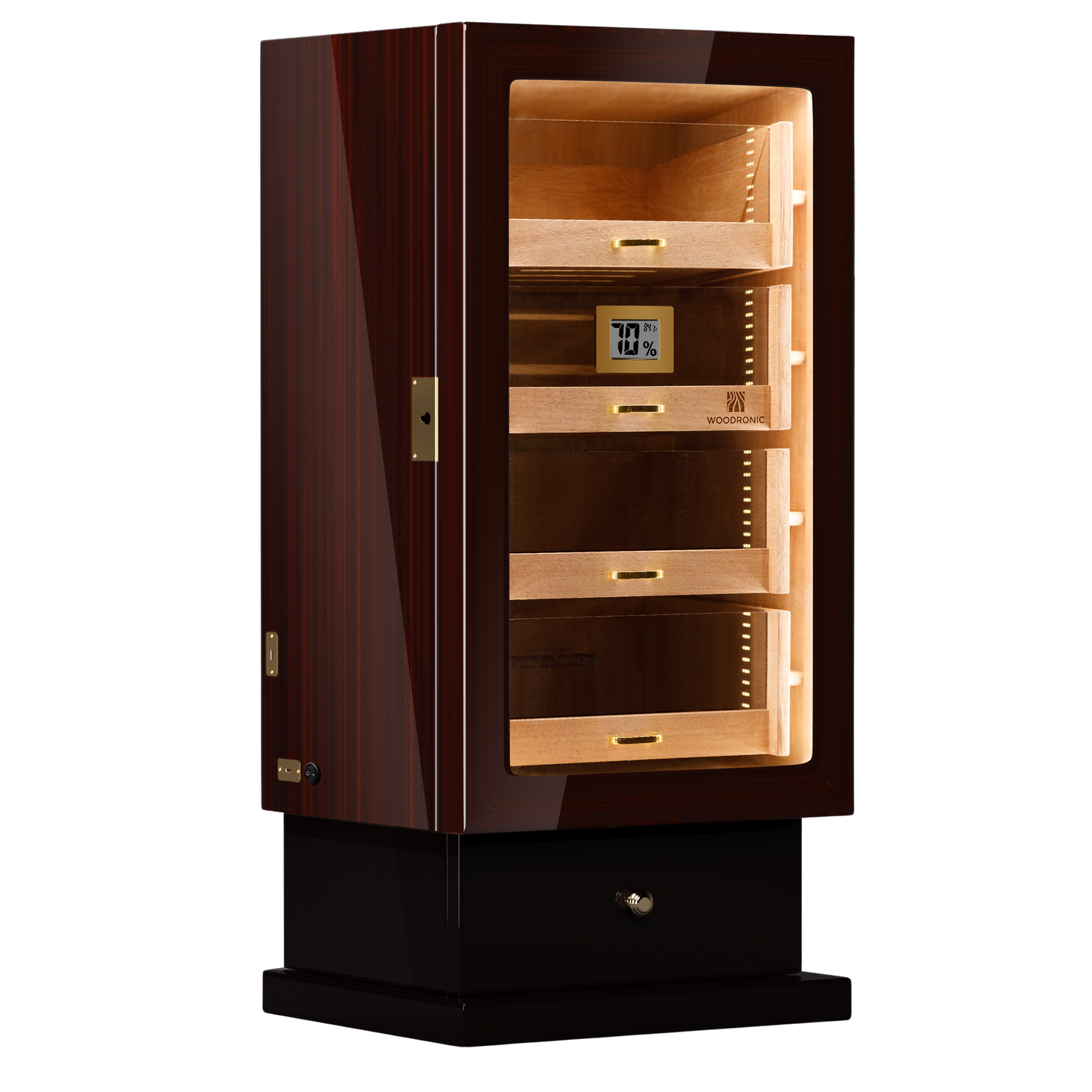 Lighted Cigar Humidor Cabinet