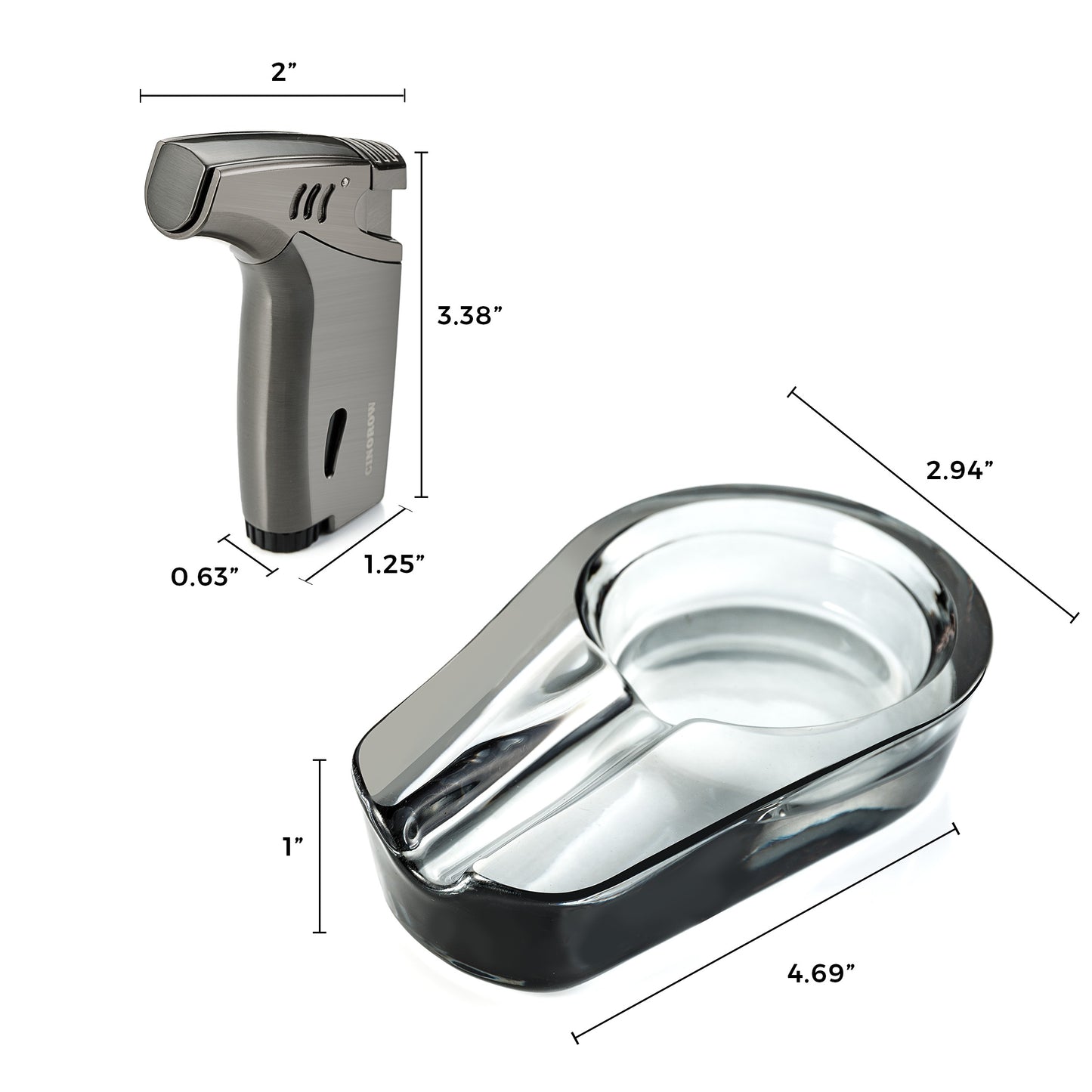 Lighter and Ashtray