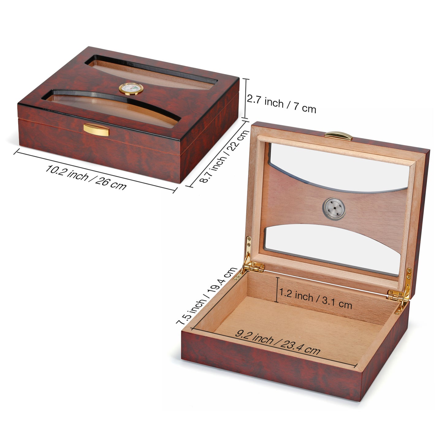 20-35 Cigar Capacity