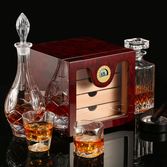 Armor A5029 Cigar Cabinet, 50-100 CT, Rosewood Finish