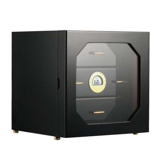 Black Cigar Cabinet Humidor