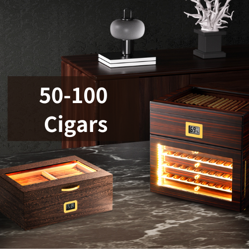 Humidor for 50-100 Cigars