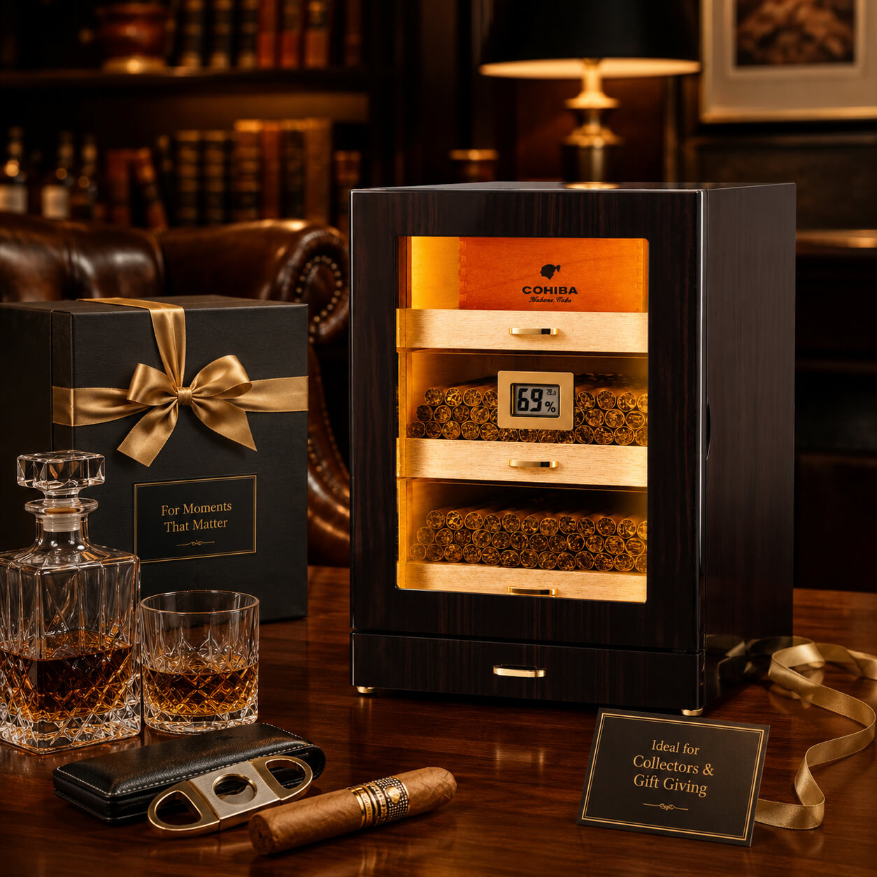 Wholesale Wooden Cigar Cabinets