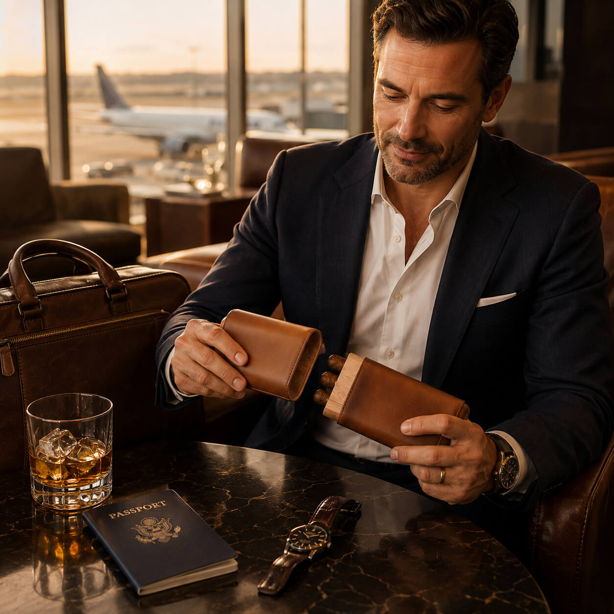 Wholesale Travel Cigar Cases