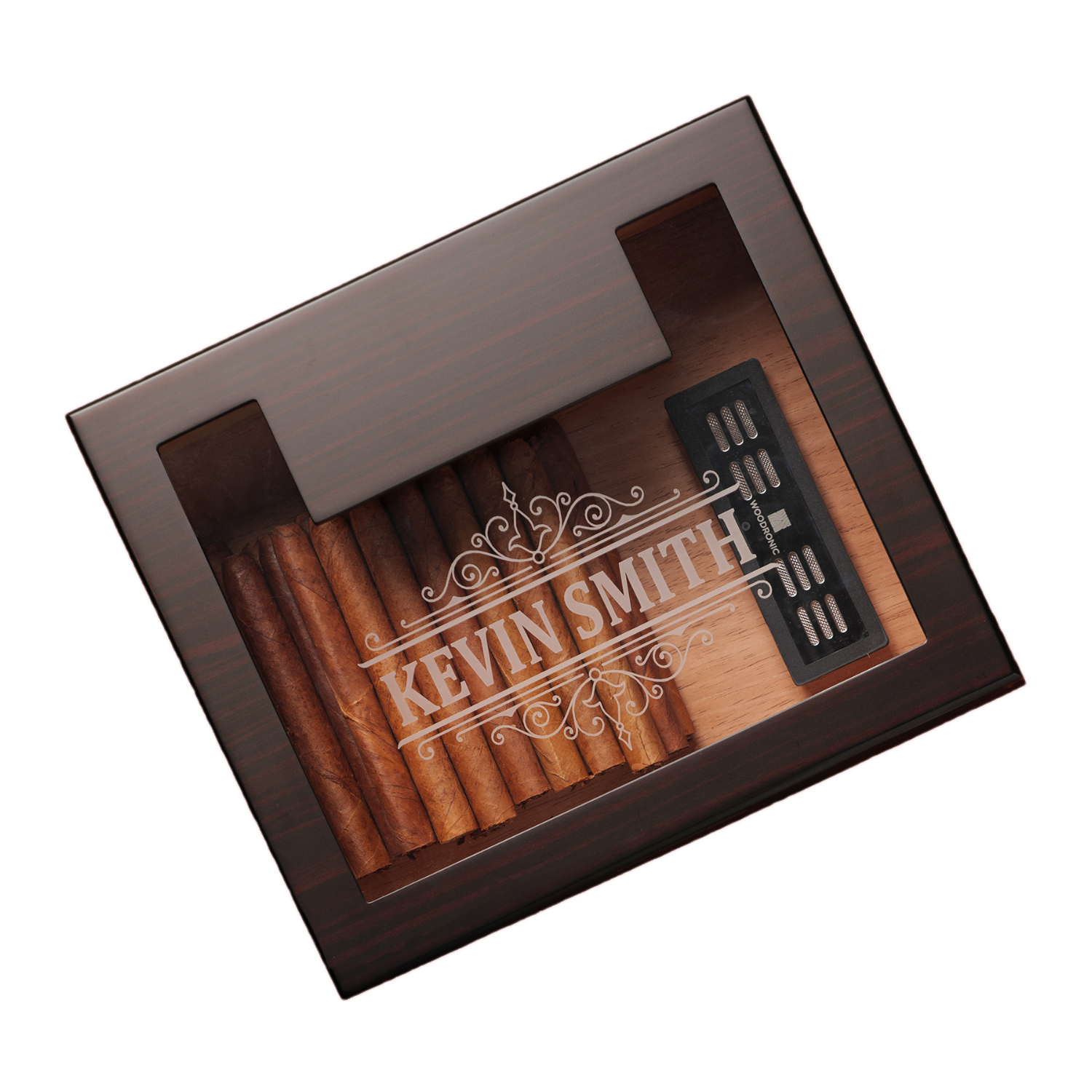 Monogrammed Humidor