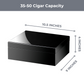 Tutum A5015BK Cigar Humidor, 35-50 CT,  Polished Piano Black