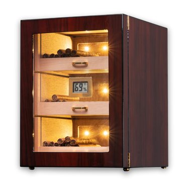 Leonids A5046 Cigar Cabinet, 100-150 CT, Rosewood Finish