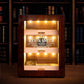 Leonids A5046 Monogrammed Cigar Cabinet, 100-150 CT, Rosewood Finish