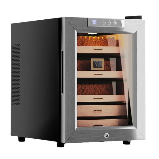 Frigdor E5058 Cigar Cabinet, 200–250 Count, Stainless Steel