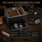 Desktop Cigar Humidor with Drawer | 50 Cigar Set