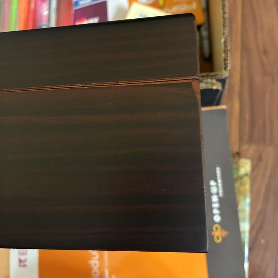 (Open-Box) Mantle A5033 Cigar Humidor, 35-50 CT, Ebony Finish