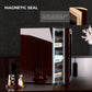 Magnetic cedar-lined door seal ensures airtight closure, preserving cigar freshness and rich aroma.