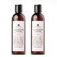 Twin pack of 8.5oz Woodronic humidor humidification solution, ideal for long-term cigar storage maintenance.