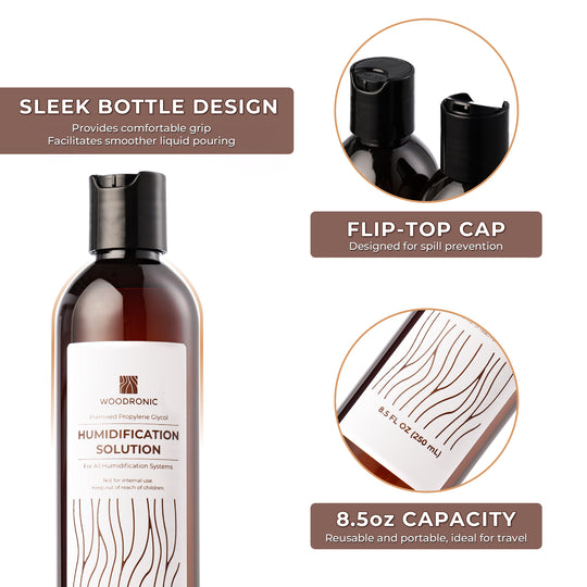🎁 Woodronic Premium Cigar Humidifier Solution for Cabinets | Humidity Control