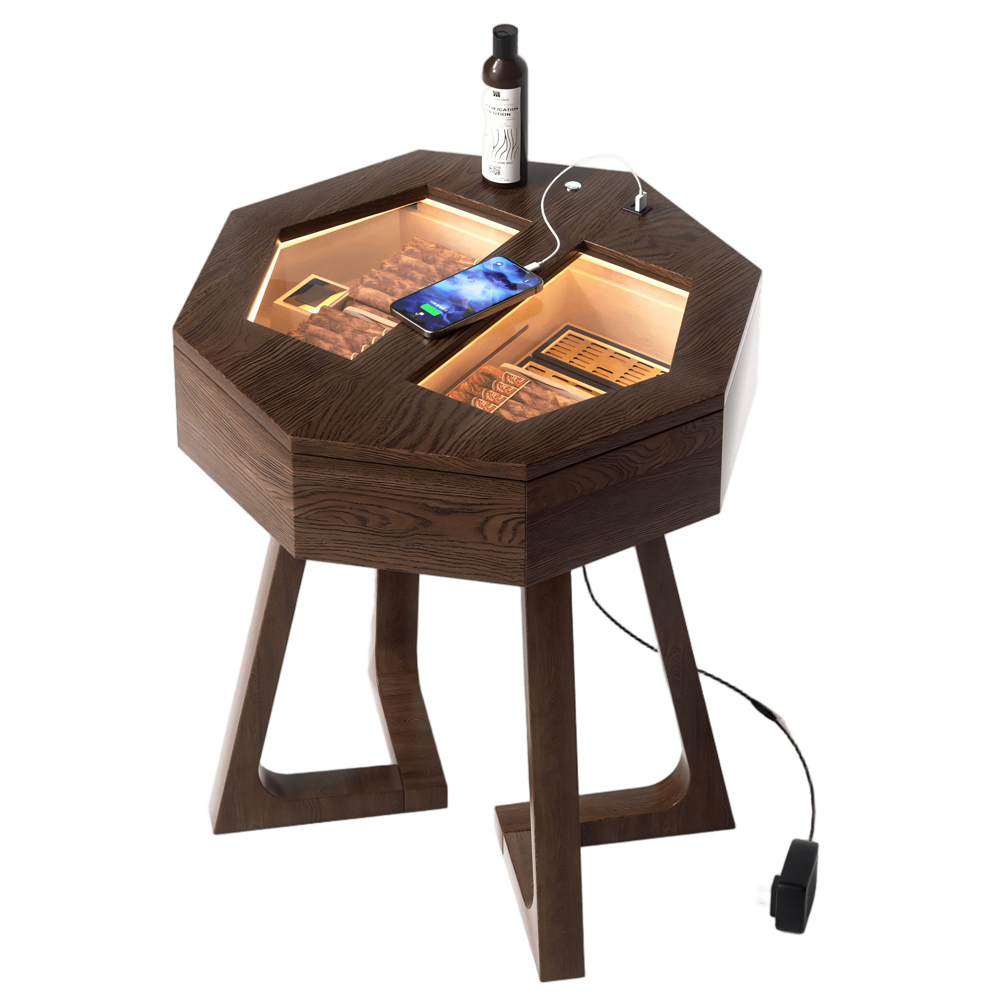 Cigar End Table – Woodronic