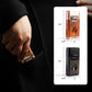 Compact pocket-sized design (4.9"x2"x0.8") with two color options, perfect for travel and on-the-go cigar enjoyment.