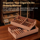 Spanish cedar cigar tray holding 30 to 50 cigars