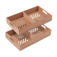 Spanish cedar cigar tray with adjustable divider for cigar humidor