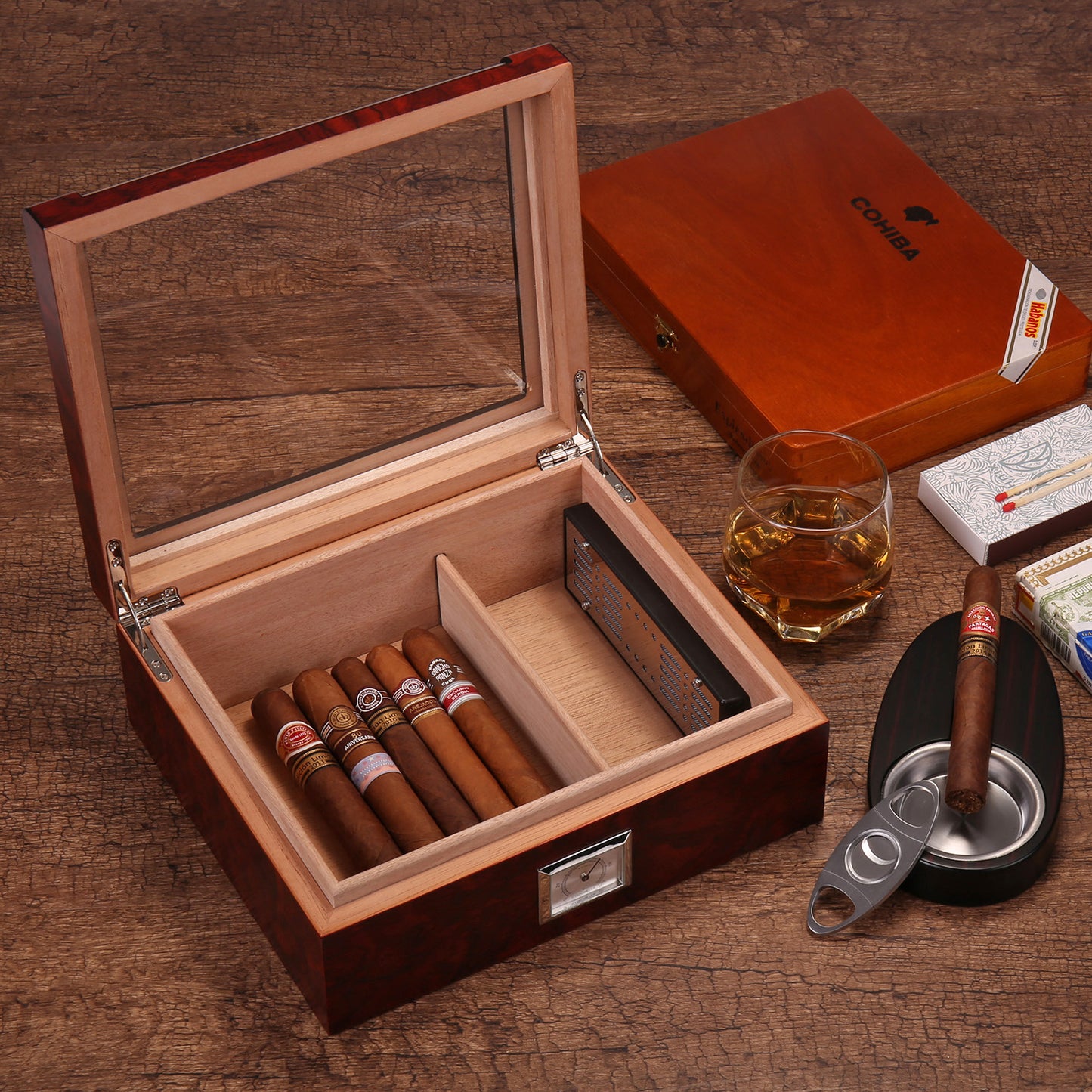 Mantle A5037 Cigar Humidor