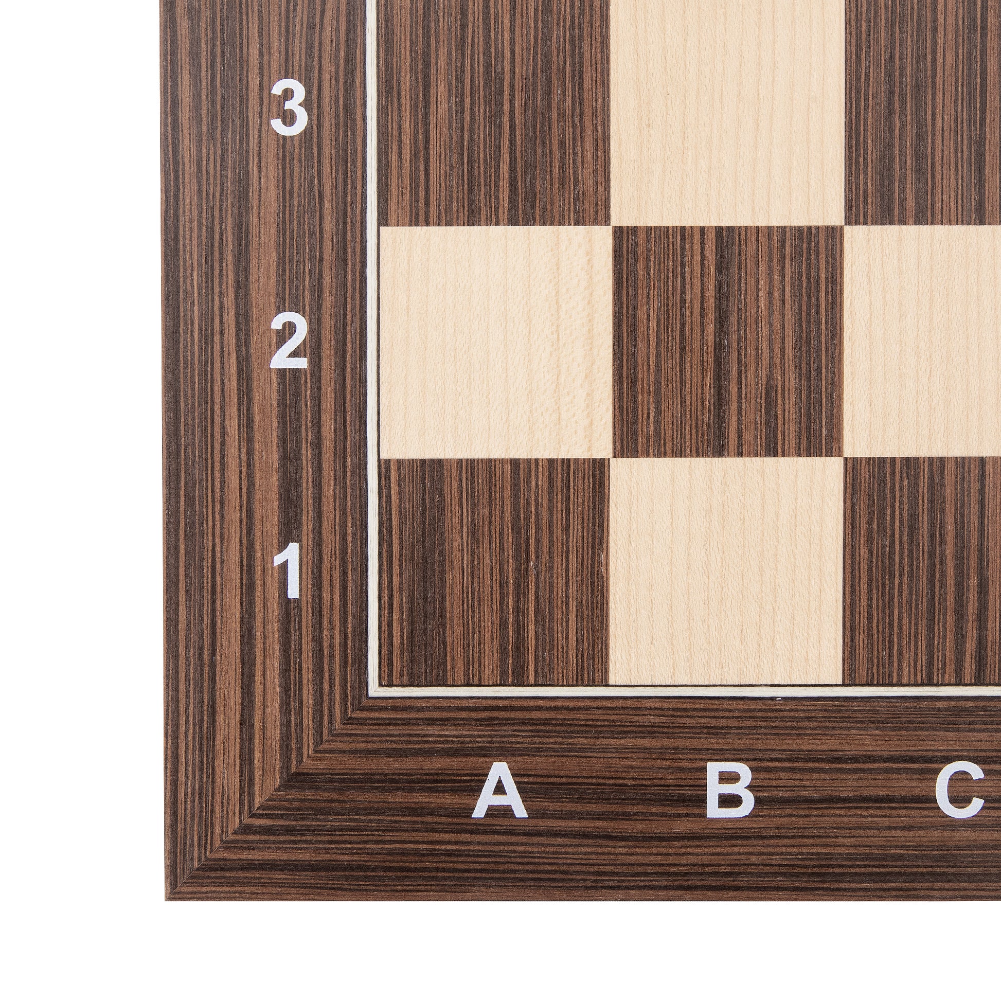  A&A 18.875 Professional Wooden Tournament Chess Board/Mahogany  & Maple Inlaid /2.0 Squares w/Notation : Automotive