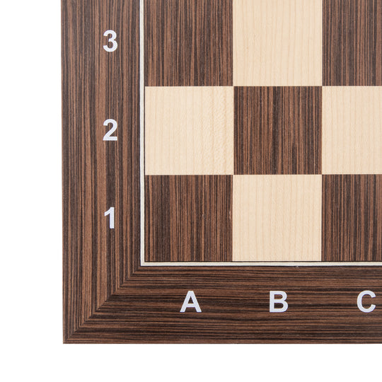 A5049 Professional Chess Board, Maple Inlaid
