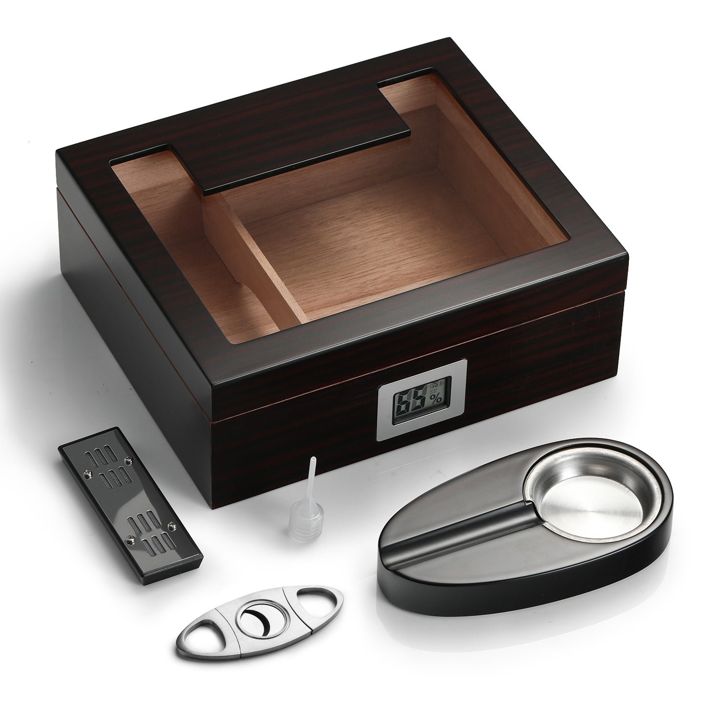 Mantle A5033 Customized Cigar Humidor with Cigar Accessories