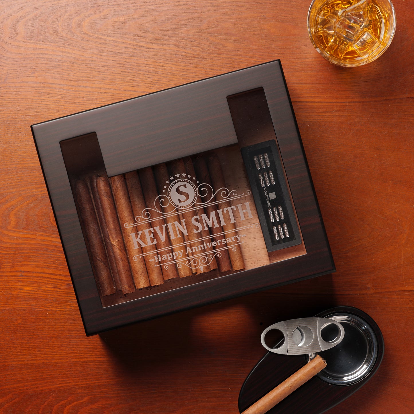 Mantle A5033 Customized Cigar Humidor