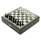 A5048 Chess Set with Chessmen, Glossy Carbon Fiber