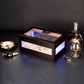 led light cigar humidor box